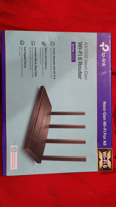 tp link AX1500 next Gen Router