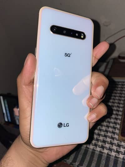 LG V60 ThingQ 5G for Sale white colour at Best condition