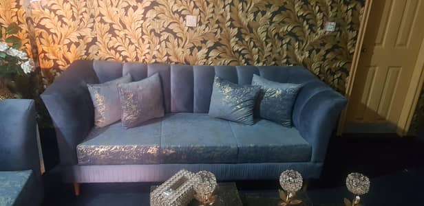 SOFA SET WITH SAETY AND 3TABLE SET FOR SALE IN JOHAR TOWN LAHORE