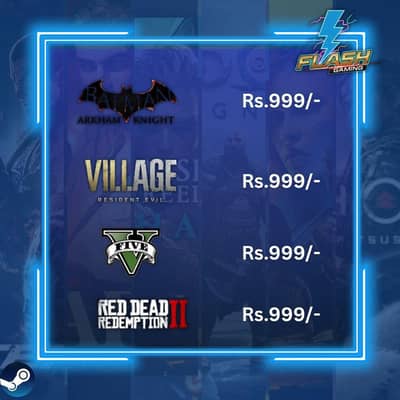 Steam games at highly Competitive price's "Limited Time Offer"