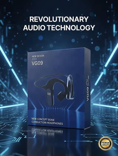 VG09 Wireless Bluetooth Headset Osteoconductive, Ear Hook Sports