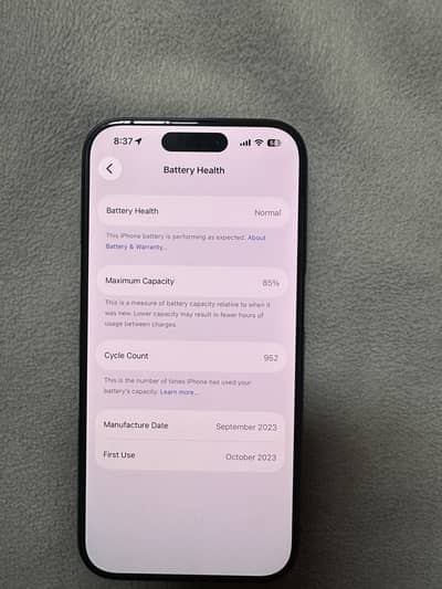 iPhone 15 Pro PTA with Box