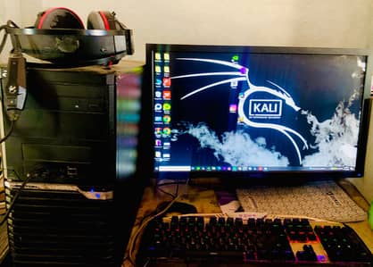 gaming pc core i5 6 gen ddr 4 with 4gb graphic card with 24 inch le