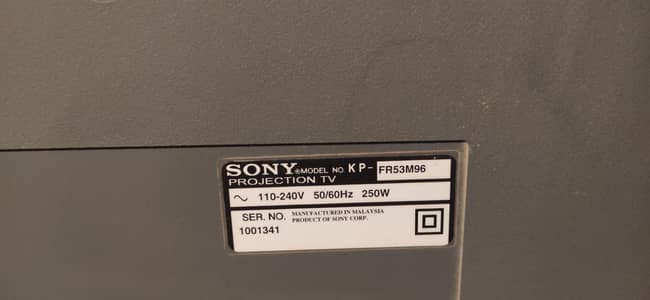 sony standing TV
