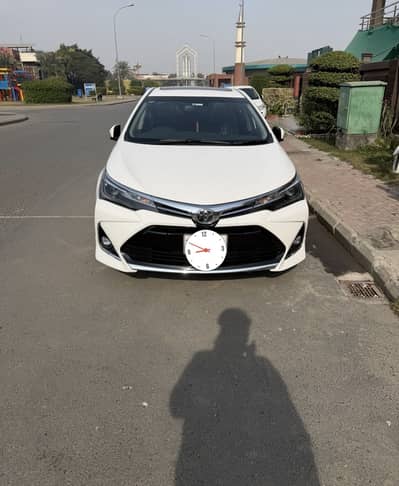 Toyota Corolla Altis Grande Black interior