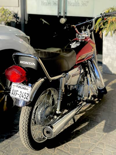 Cg125self start 2024