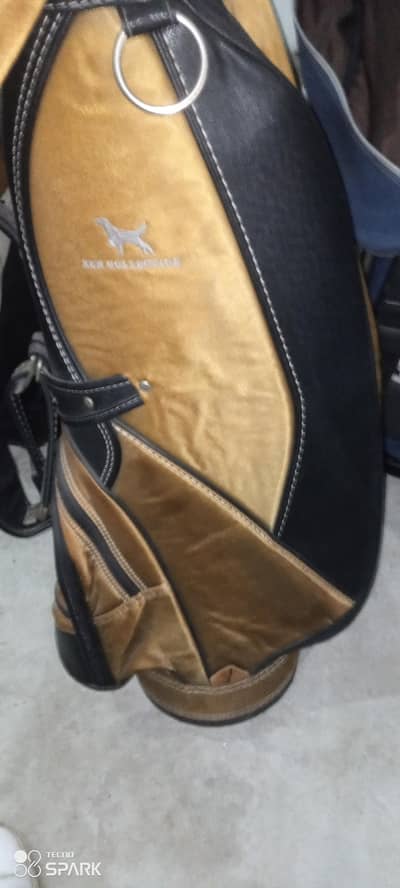 one golf  bag and 6 irons grafight chaft  Mizuno