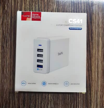 New Imported Soopi 4- Port Charging Station CS41 40W
