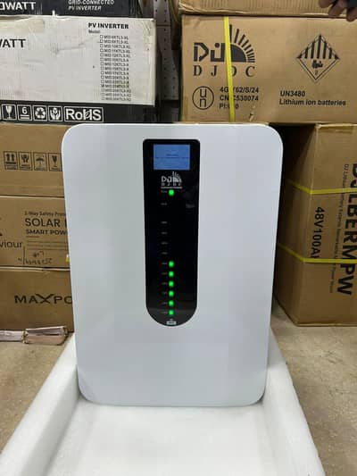 DJDC 51.2V 100amp wall mount Built-in wifi full option ready stock.