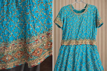 beautiful bridals frock for sale in low price