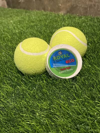 Beat tennis ball for tape ball