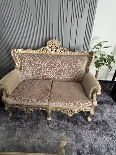 slightly used sofa set