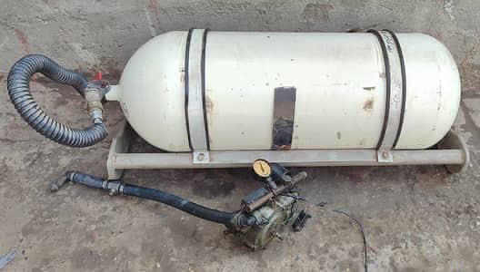 CNG Japani  55Tank With stand &All Company Accessories