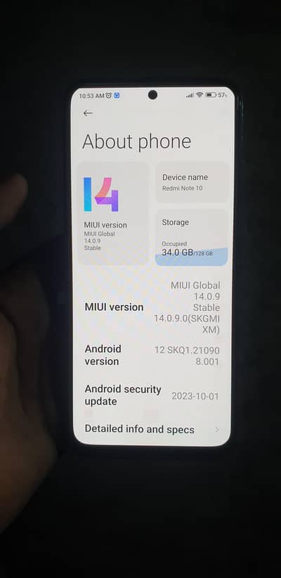 redmi note10 2sim pta prove