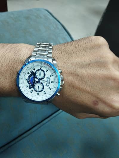 edifice chronograph watch