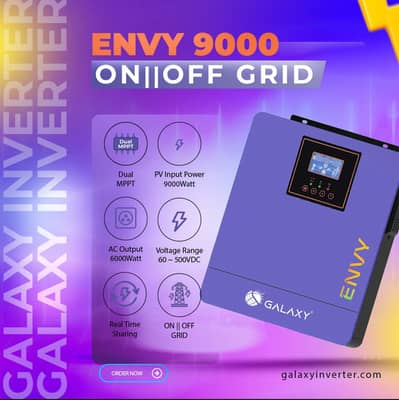 glaxy inveter 6 kw on of grid 16 panel supported 1 year warranty