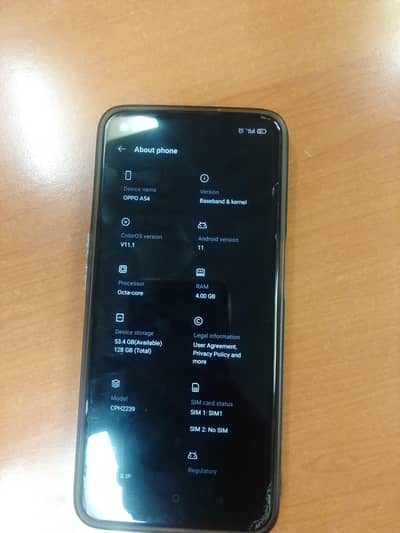 oppo a54 (4 /128)  03115007890