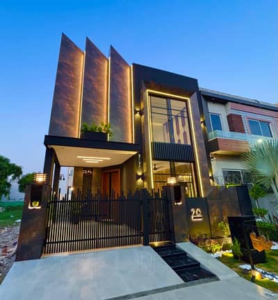 BRAND NEW LUXURY ULTRA MODERN DESIGN HOUSE FOR SALE IN DHA PHASE 9 TOWN