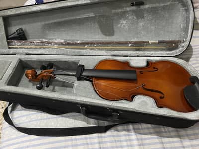 Violin with case