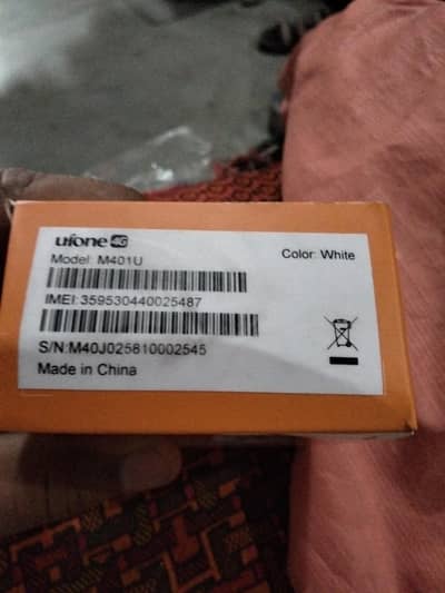 Ufone ki brand new device h with one month pkg  2 day hovy  h li ko