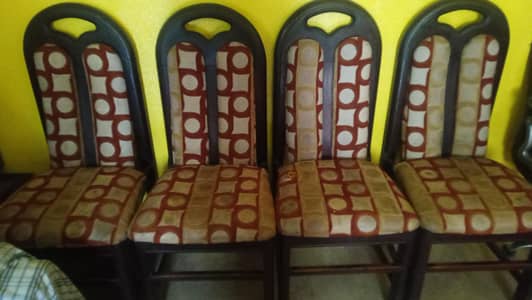 6 Dining chairs for sale