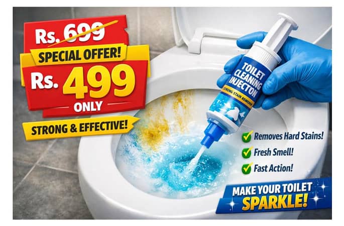 Toilet Cleaning Injection | Strong Stain Remover | Fresh Smell | Best Price