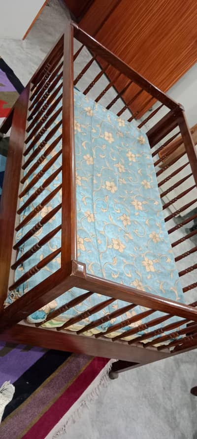 wooden Baby Cot