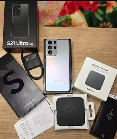 Samsung S21 ultra official dull sim pta approved 256Gb back change