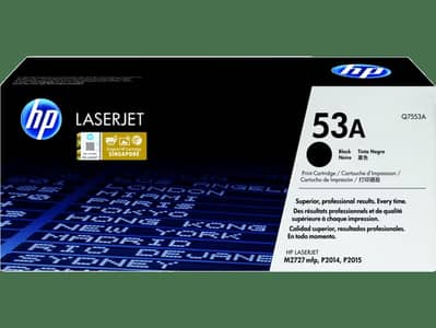 HP 53A Black Original LaserJet Toner Cartridge