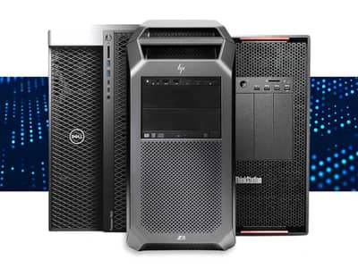 HP Z8 G4 & Dell 7920 (Xeon Gold & Silver) Ai Based Nvidia RTX A4500.