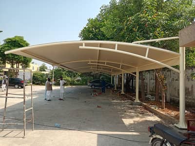 Best car parking shades in Pakistan / Canopy & wall mounted garage