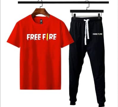 Men's Printed Polyester Tracksuit 2Pc Set