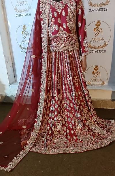 Barat Dress | Bridal Lehenga |Walima Dress|Wedding Dress |Bridal Dress