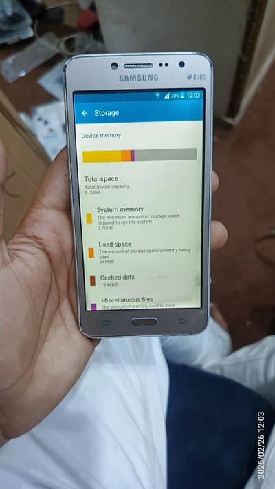Samsung G530 8Gb Only 4000 Official Pta Dual Sim Hotspot ke Liye Best