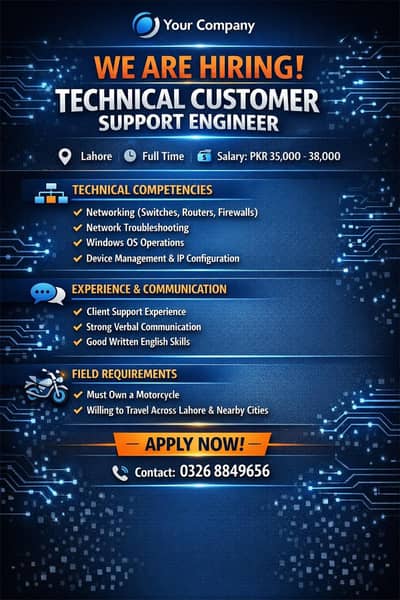 castomer support engineers