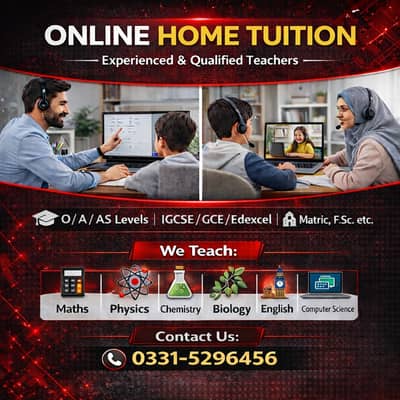 Home & Online Tuition /Male & Female Teachers /Home & Online Tutors