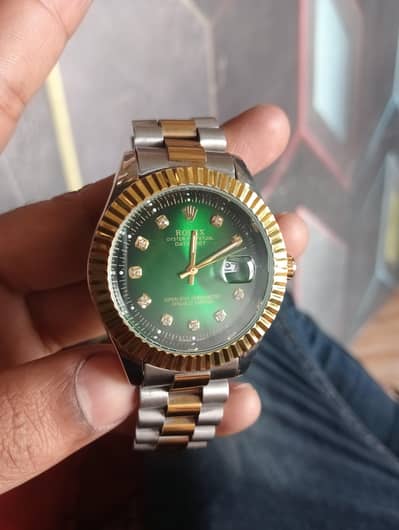 Rolex watch condition 10 by 10 all okay 03097517519