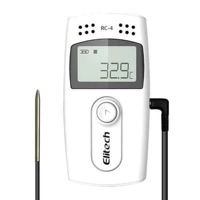Elitech RC-4 | Elitech RC-4HC Temperature and Humidity Data Logger