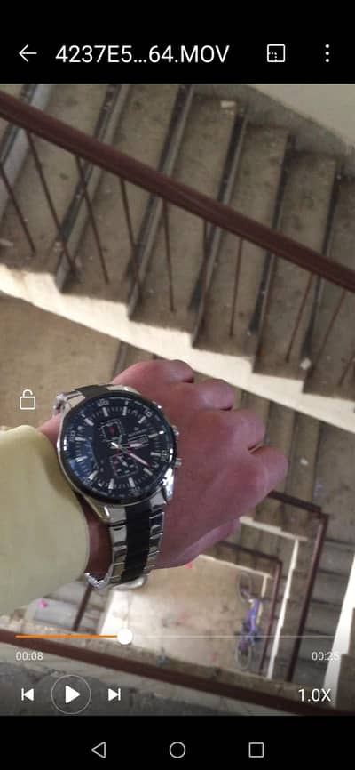 Accurist watch lighting in night new good congition