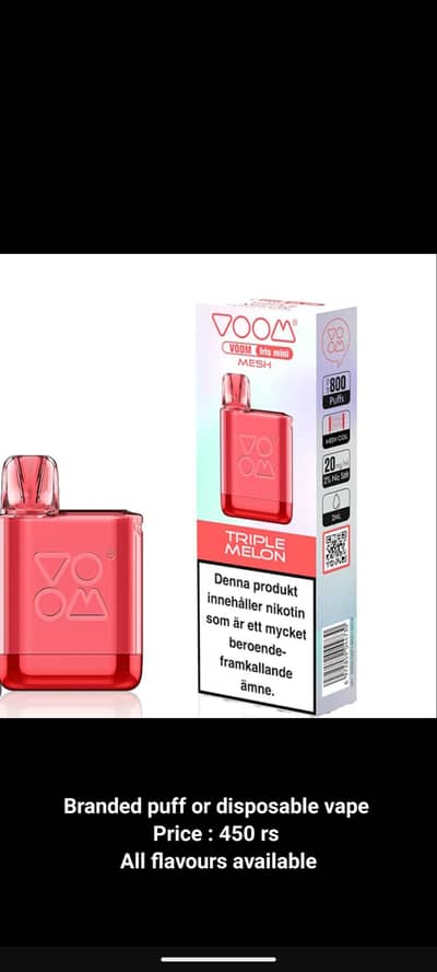 Branded disposable pord 600 puff  500 rs only WhatsApp