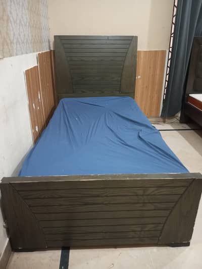 Single Bed with side table