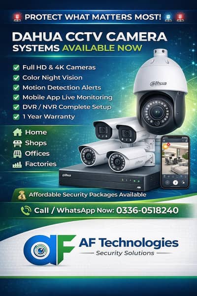 Dahua CCTV Camera installation