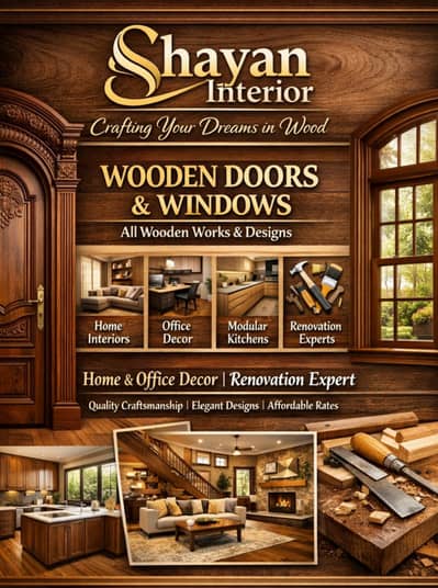Wooden Doors Karachi  Wooden Windows Karachi  Home Interior Designer