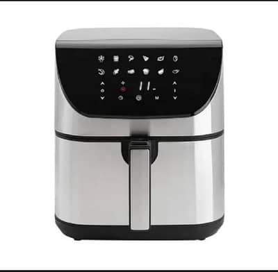Stainless Steel Digital Air Fryer – Large Capacity