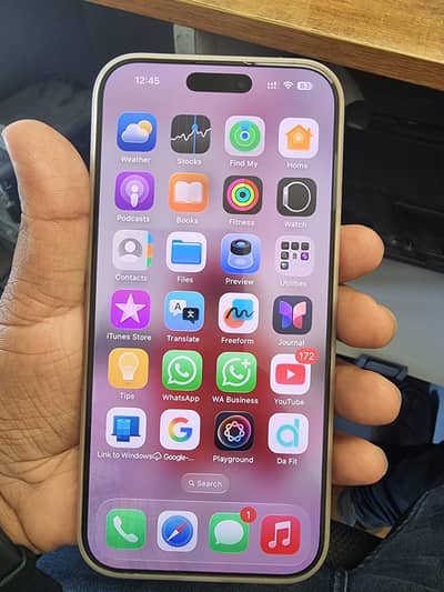 IPhone 16promax desert titanium in warranty