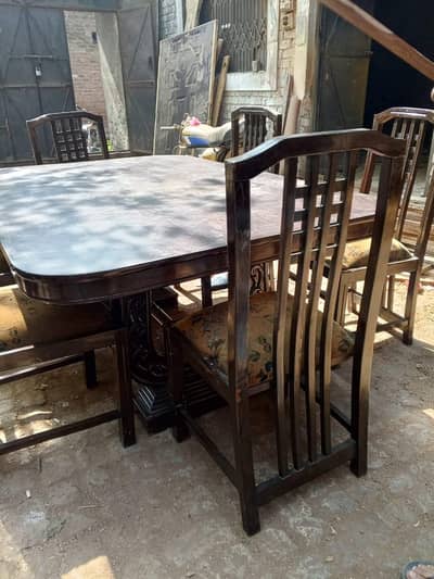 dining table with 6 chairs