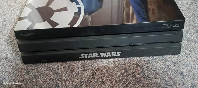 Limited Edition Star Wars PS4 Pro | 1TB Bundle | 2 Controllers + Dock