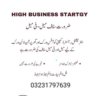 online home based job