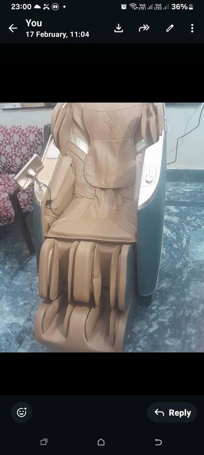 Electric Massage Chair ( Excellent Condition)