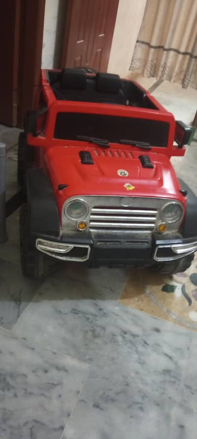 KIDS MASSIVE DRIVING JEEP (DOUBLE MOTOR)